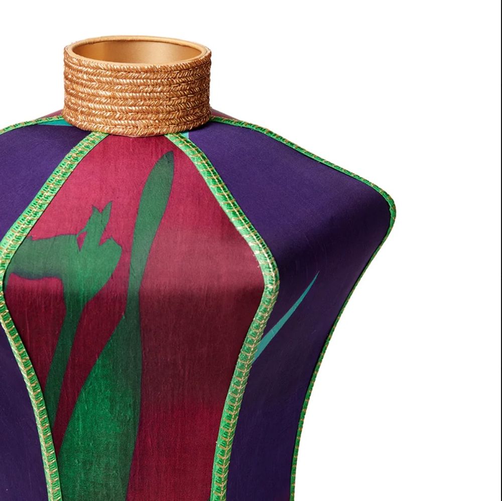 Hanging lights - Lamp Skardu Medium White Desert Green Herbs - TRACES OF ME