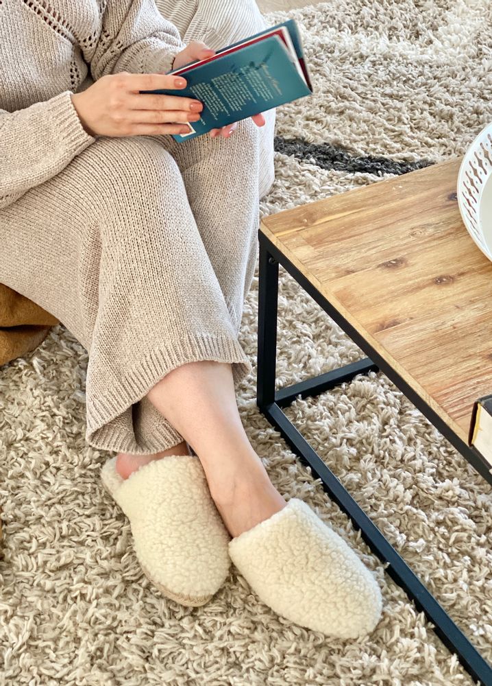 Homewear - Let's prepare for winter with handmade slippers made of pure wool - ATELIER COSTÀ