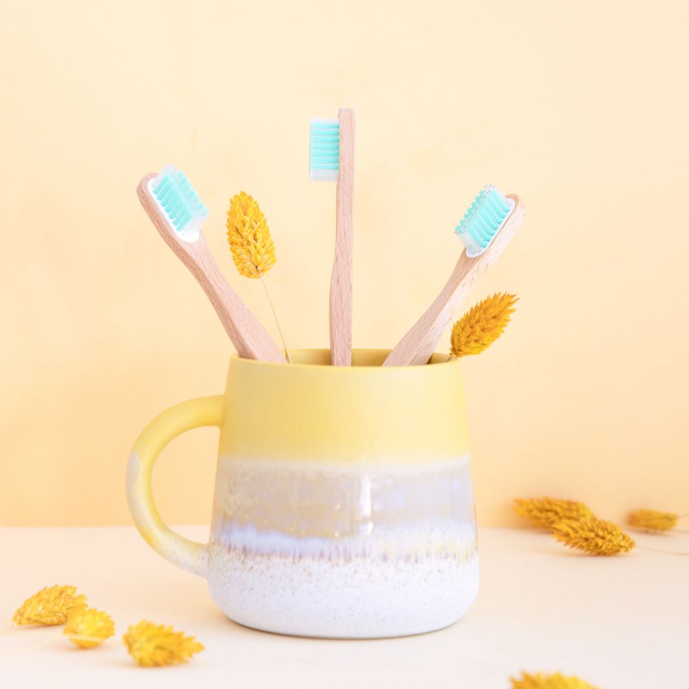 Installation accessories - Wooden Toothbrush | Removable Head - CHAMARREL