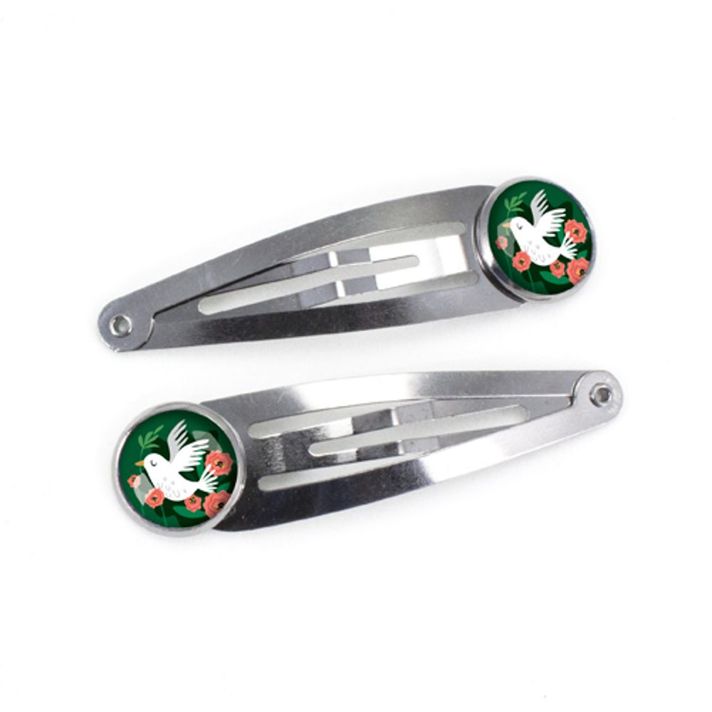 Accessoires enfants - Hair Clips Les Minis Colombe - LES MINIS D'EMILIE