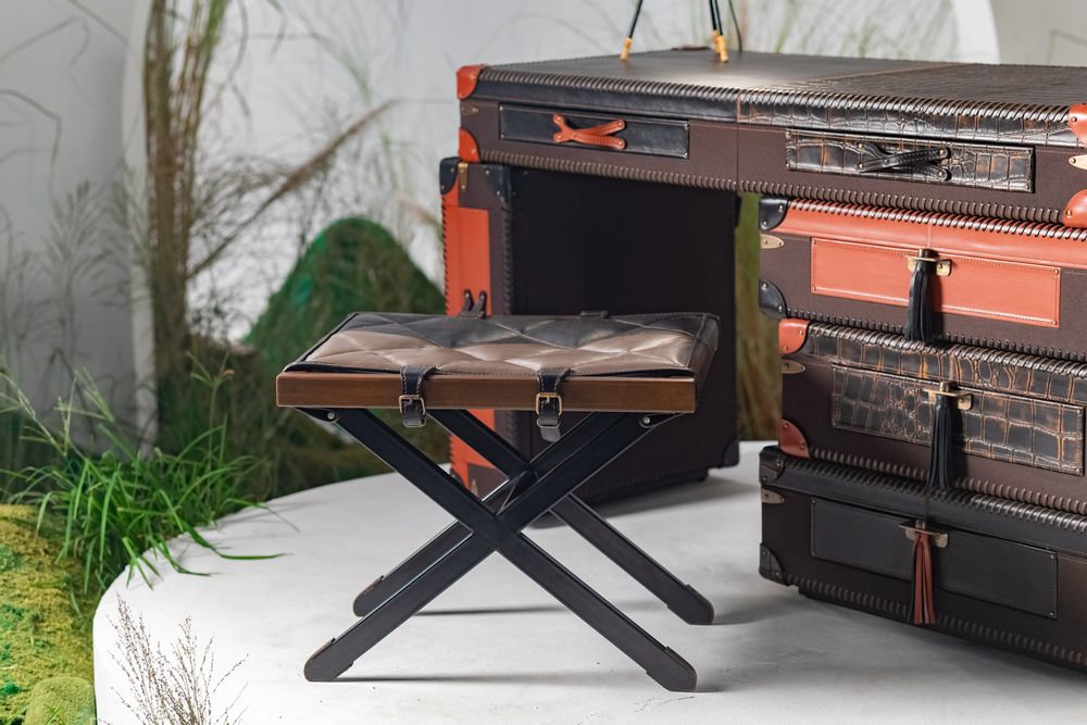 Chairs - BOHO POSH STOOL - P&B VALISES