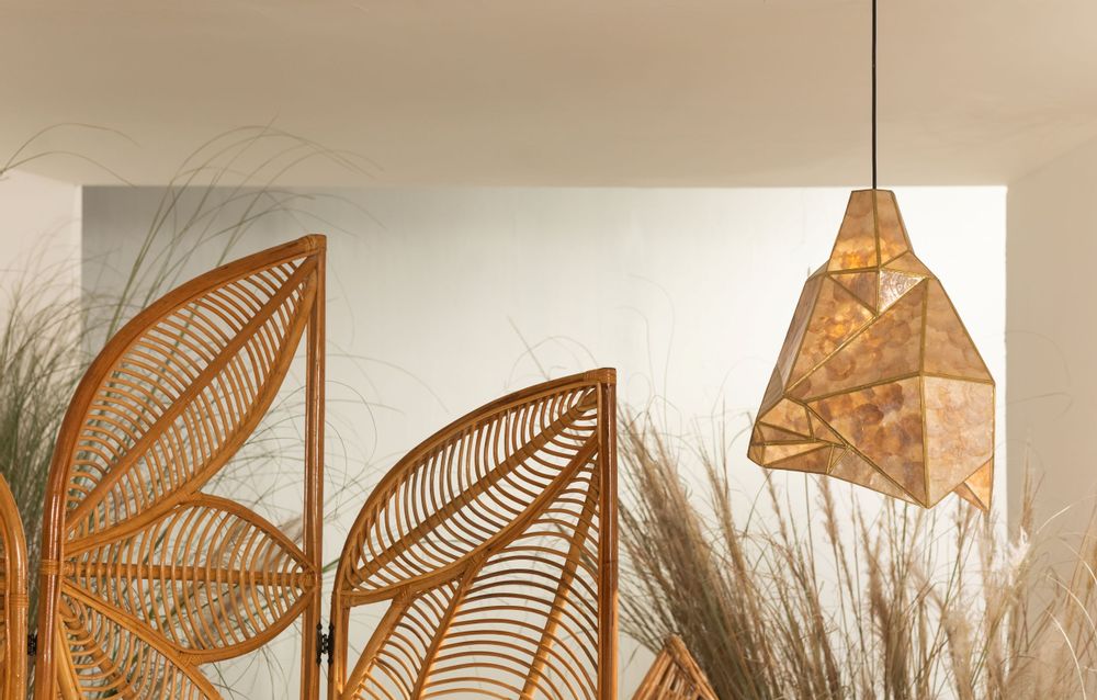Design objects - GOLTRIO Capiz Rock Lamp Collection - DESIGN PHILIPPINES HOME