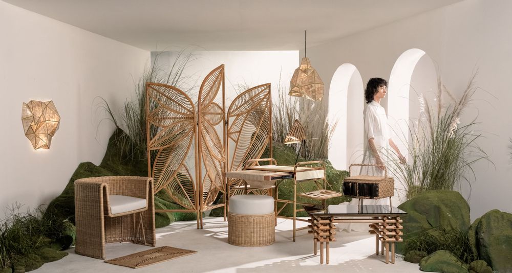 Design objects - GOLTRIO Capiz Rock Lamp Collection - DESIGN PHILIPPINES HOME