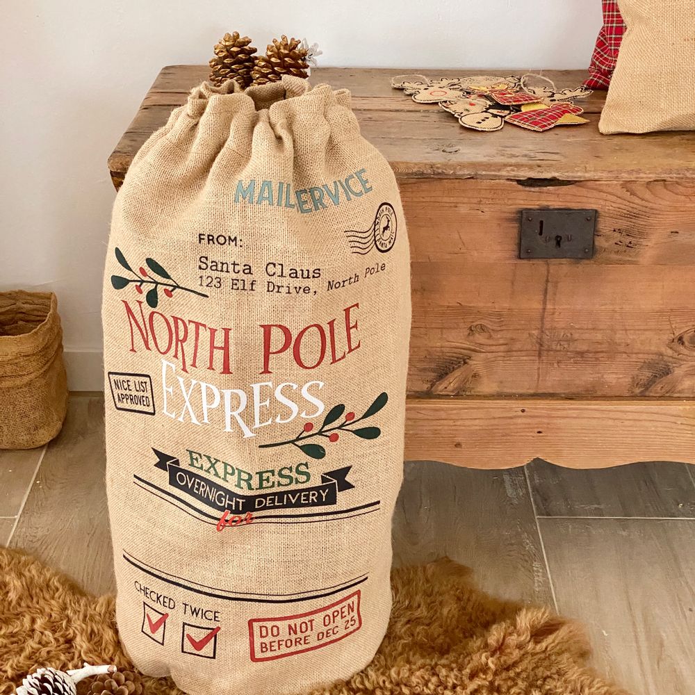 Autres décorations de Noël - La Hotte de Papa Noël - ATELIER COSTÀ