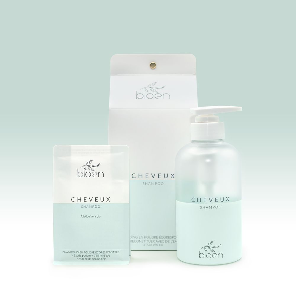 Cosmétiques - Shampoing BLOEN Eco responsable - Zéro déchet - Ecologique - BLOEN