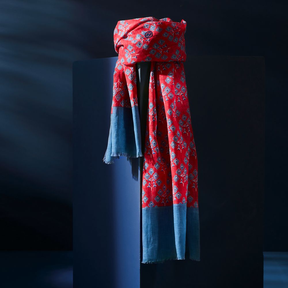 Foulards et écharpes - CHÈCHE/ FOULARD HOMME MARIETA COTON BIO - AV08 PARIS