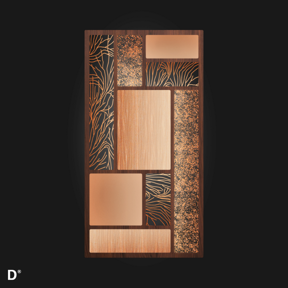 LED modules - ARTWORK CUIVRE - DACRYL