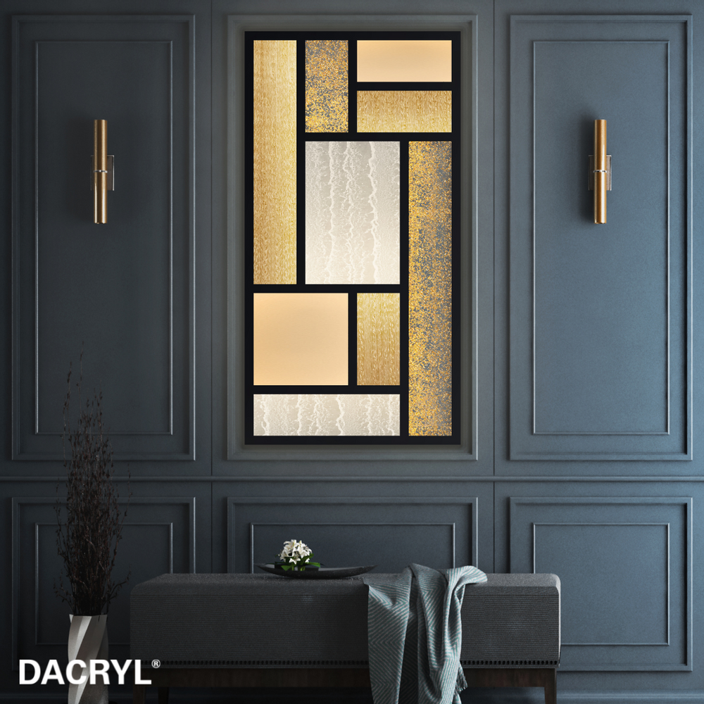 Decorative objects - ARTWORK DORE - DACRYL