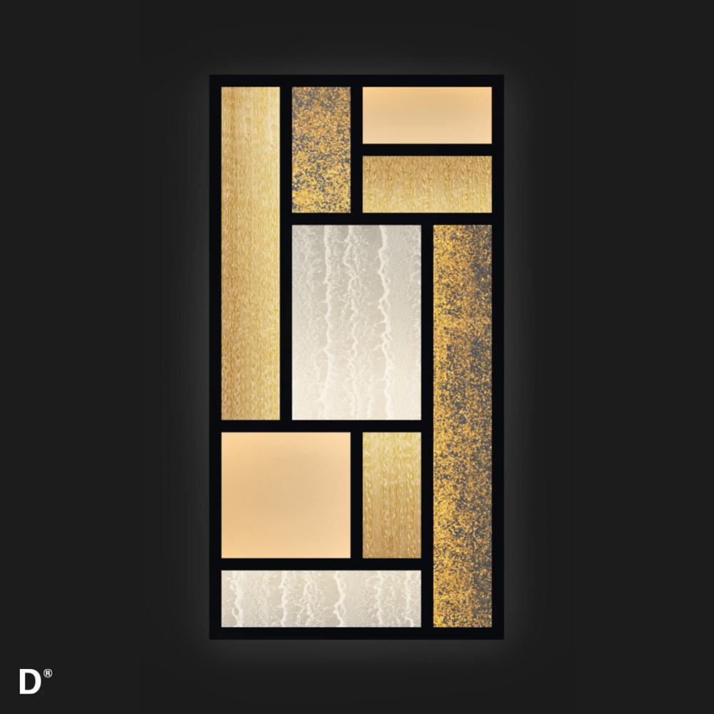 Decorative objects - ARTWORK DORE - DACRYL