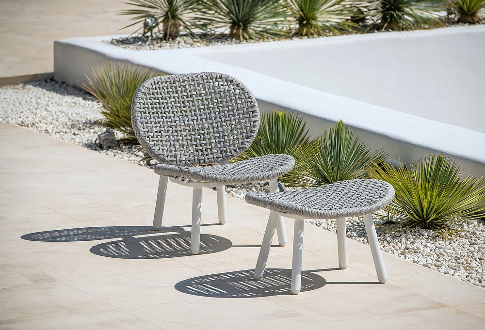Chaises longues - Siège profond Skate alu 1 place - JATI & KEBON