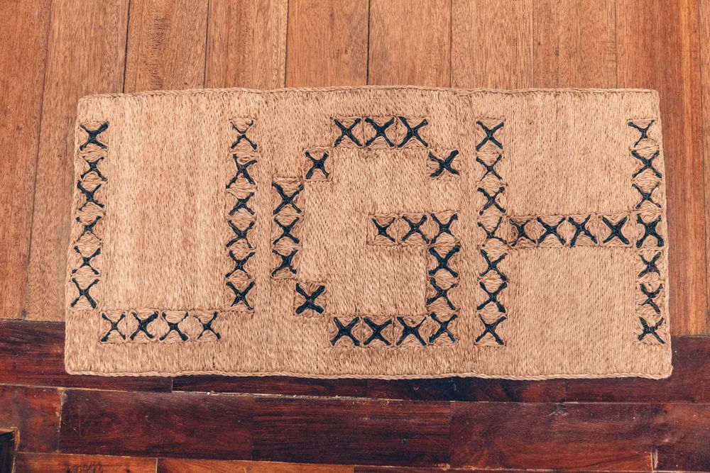 Tapis sur-mesure - PAILLASSON RUGH - WEAVEMANILA