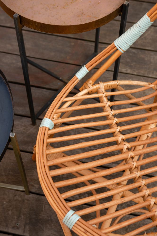 Lawn armchairs - MARIUS wicker armchair - KOK MAISON