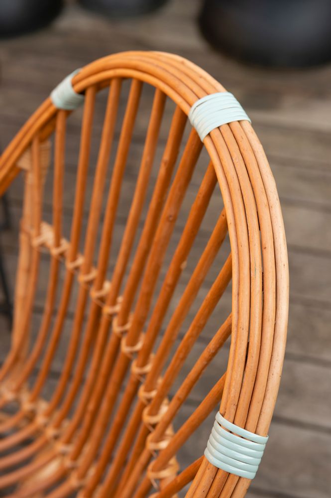 Lawn armchairs - MARIUS wicker armchair - KOK MAISON