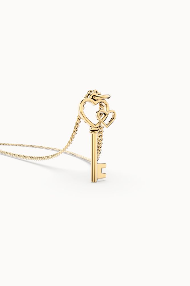 Jewelry - Love Key Necklace - CHOCLI