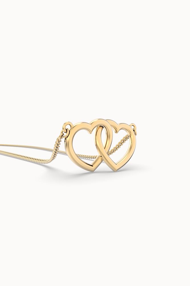 Bijoux - Collier Cœurs connectés - CHOCLI