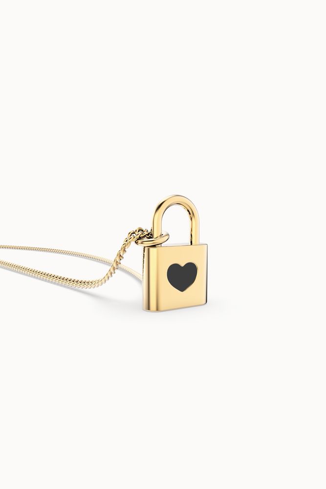 Jewelry - Love Lock Necklace - CHOCLI