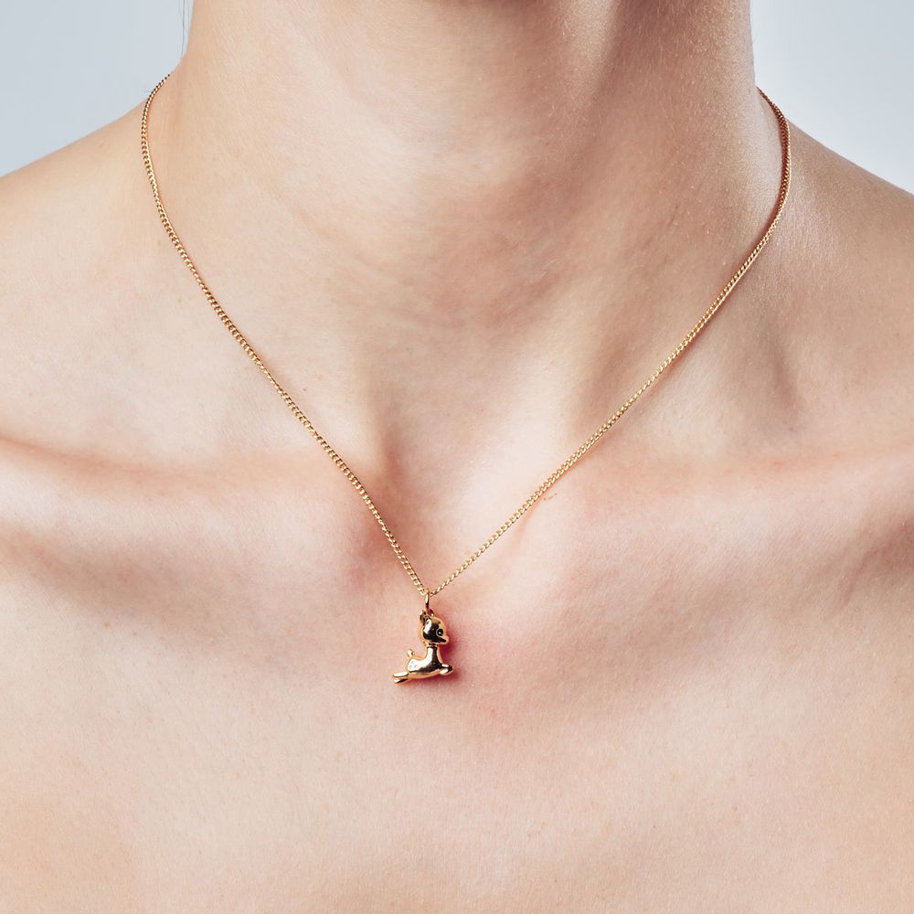 Jewelry - Fallow Deer Necklace - CHOCLI