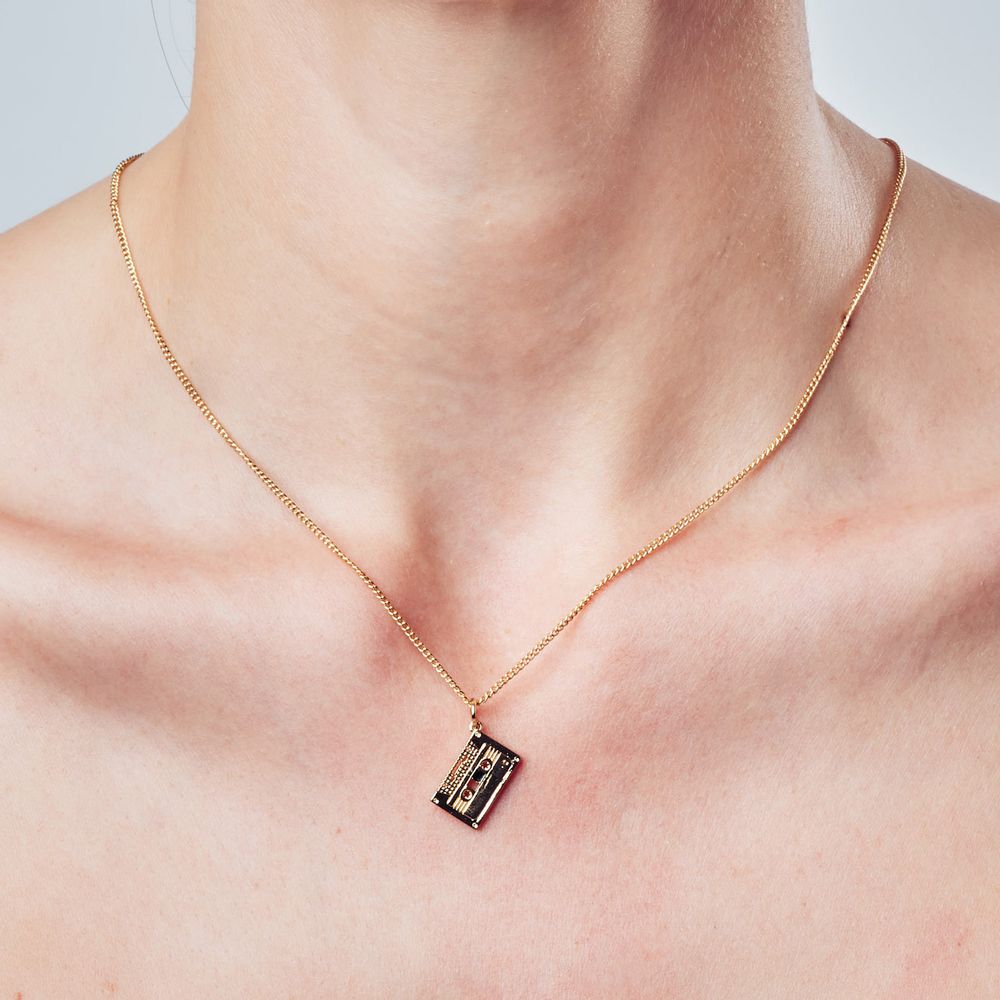 Bijoux - Collier Cassette Audio - CHOCLI