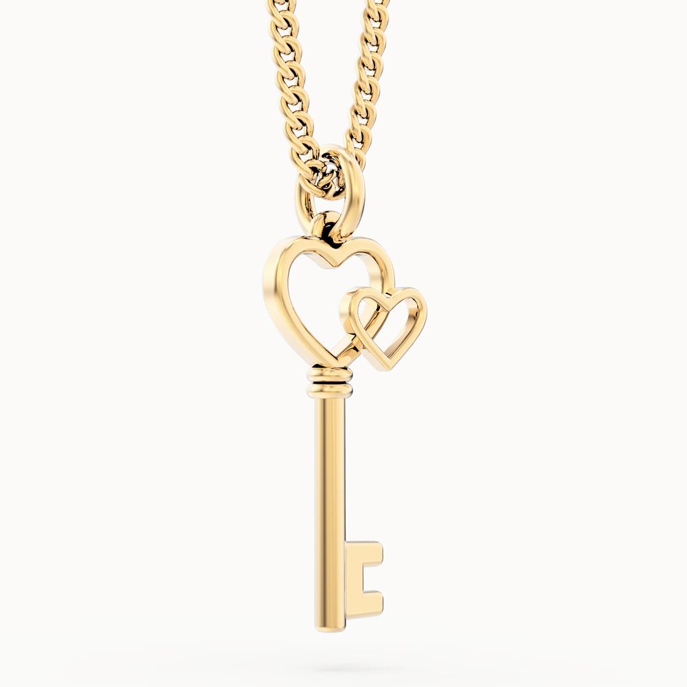 Jewelry - Love Key Necklace - CHOCLI