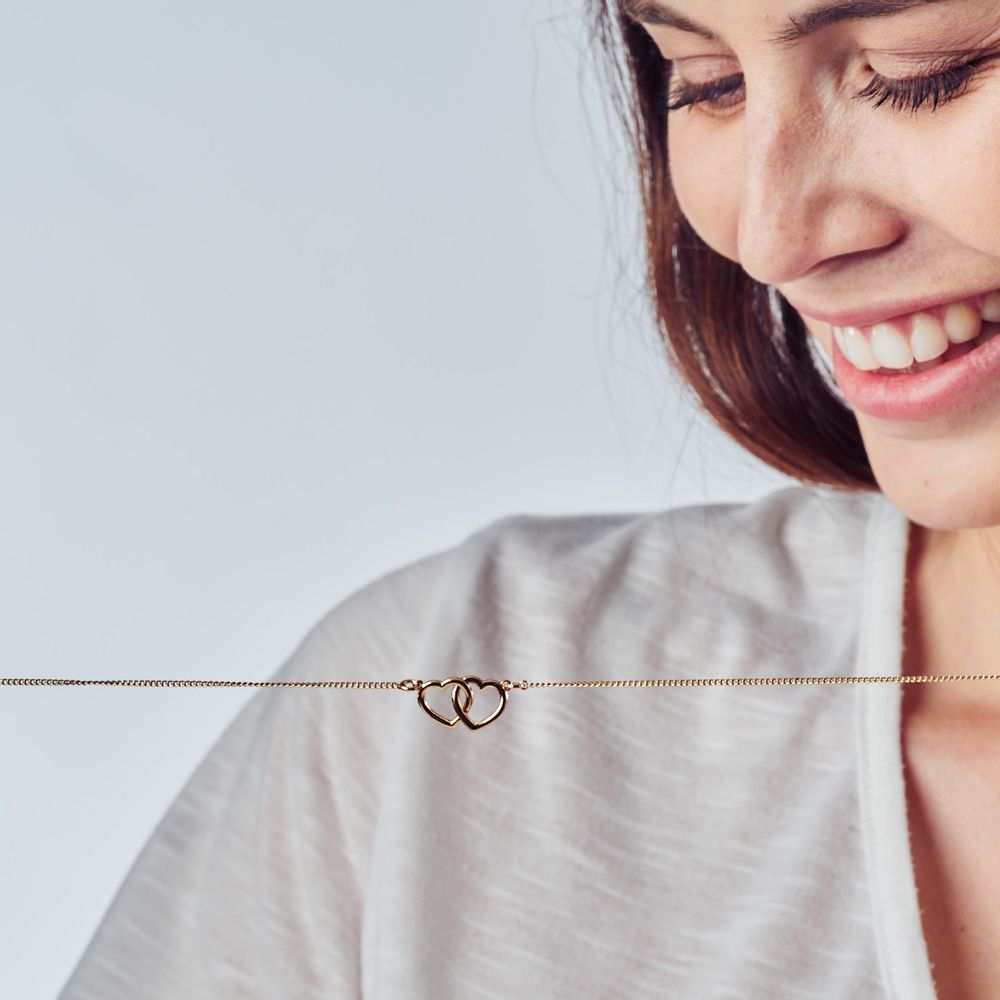 Bijoux - Collier Cœurs connectés - CHOCLI
