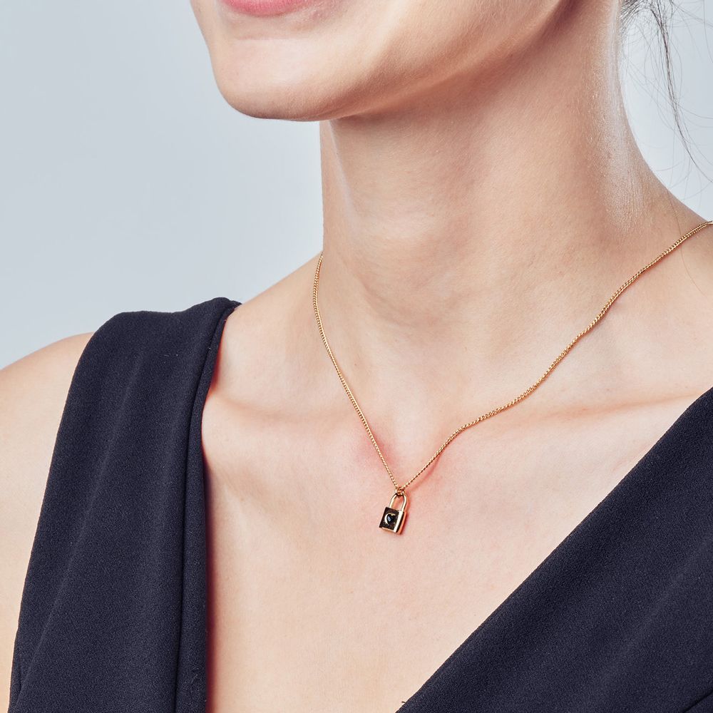 Jewelry - Love Lock Necklace - CHOCLI