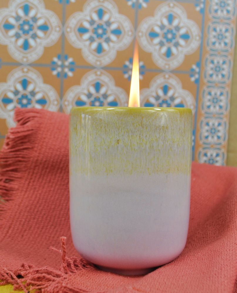 Candles - NATURAL SQUARE LOUNGE CANDLE - NATOÈ FRAGRANCES