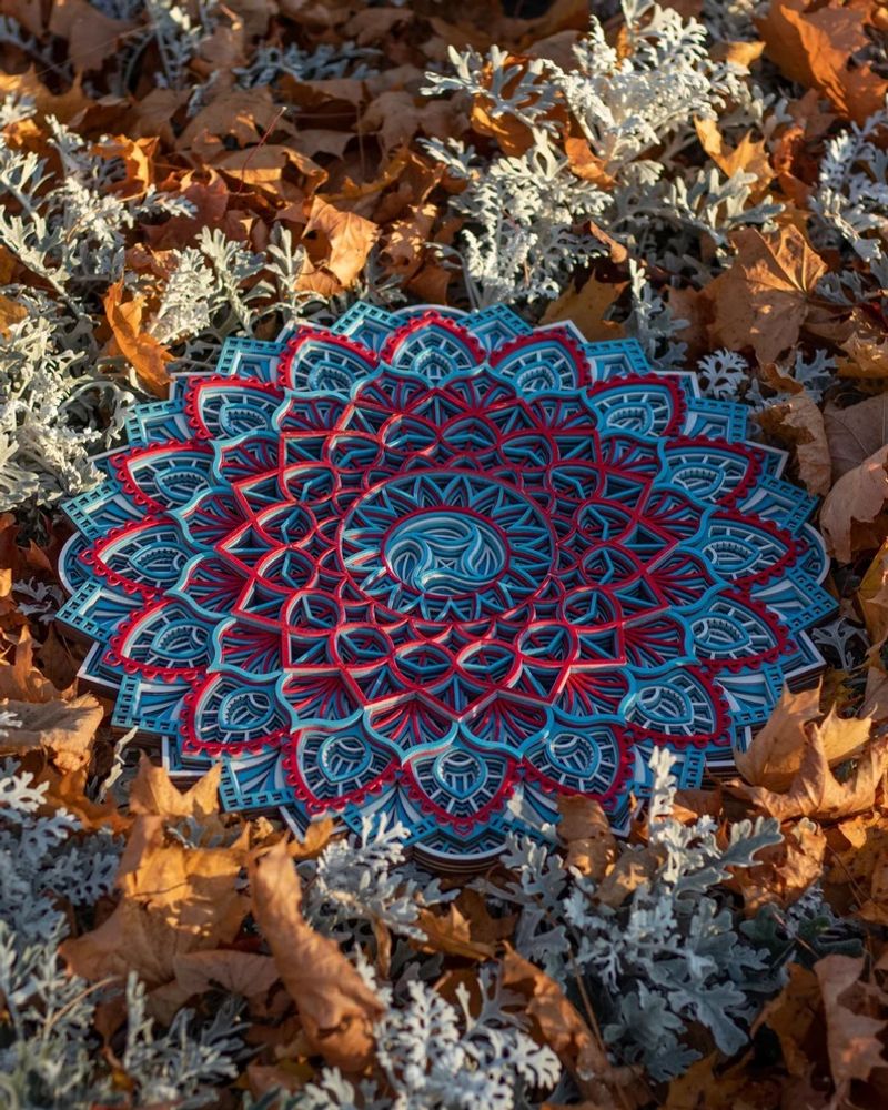 Other wall decoration - Wood Mandala, Apartment Decor, Elegant Wall Art - BHDECOR