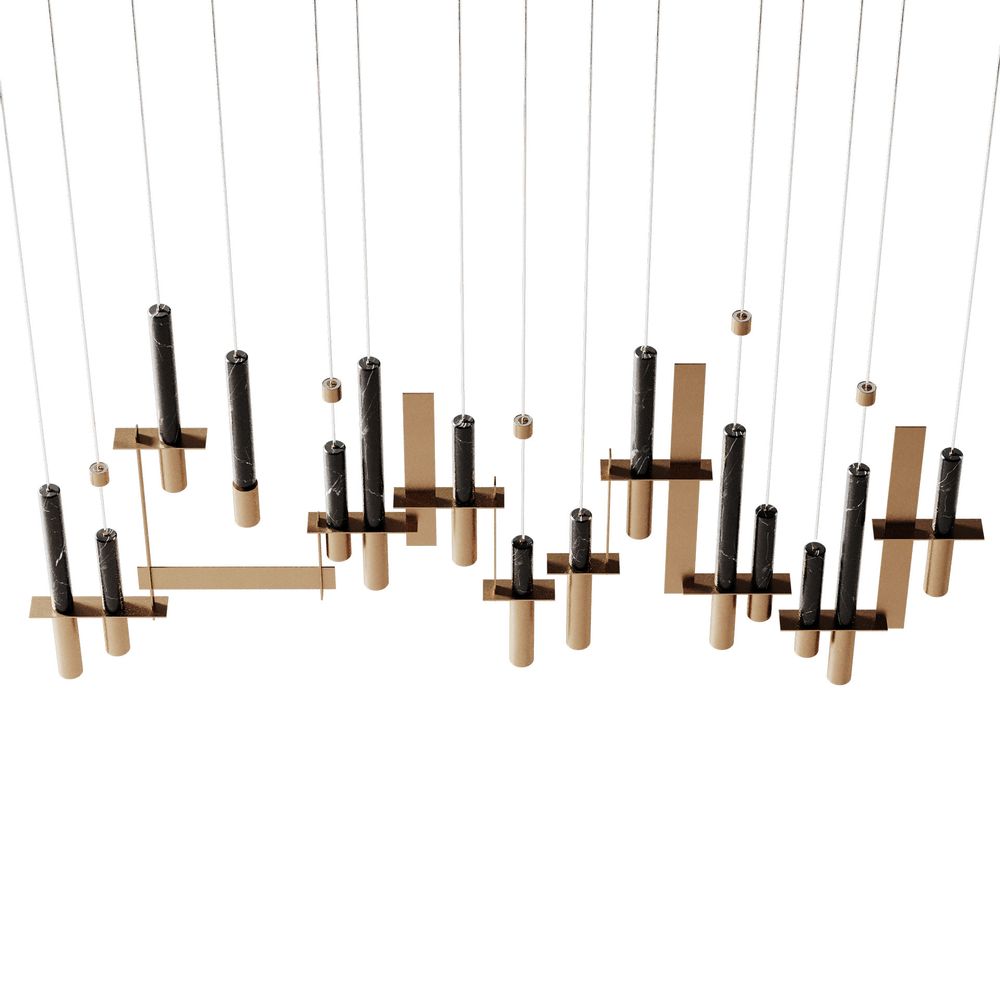 Ceiling lights - Portland Suspension Lamp - PORUS STUDIO