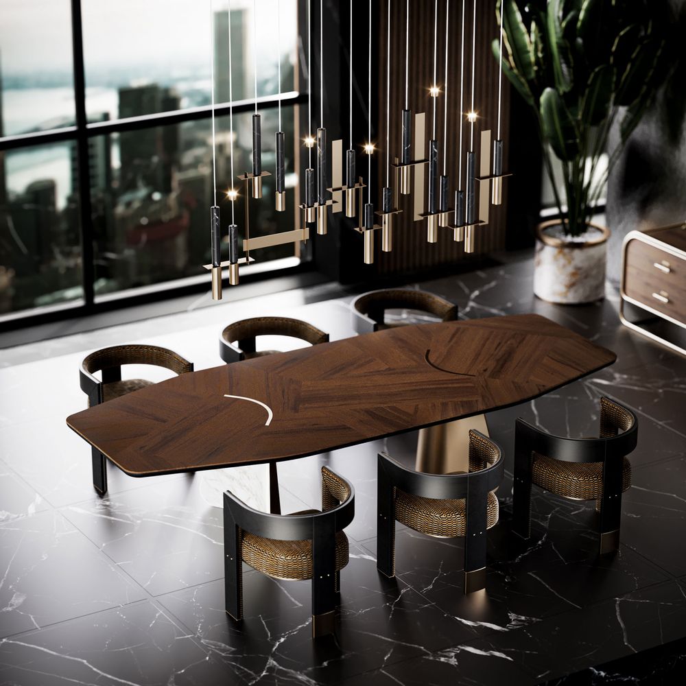 Ceiling lights - Portland Suspension Lamp - PORUS STUDIO