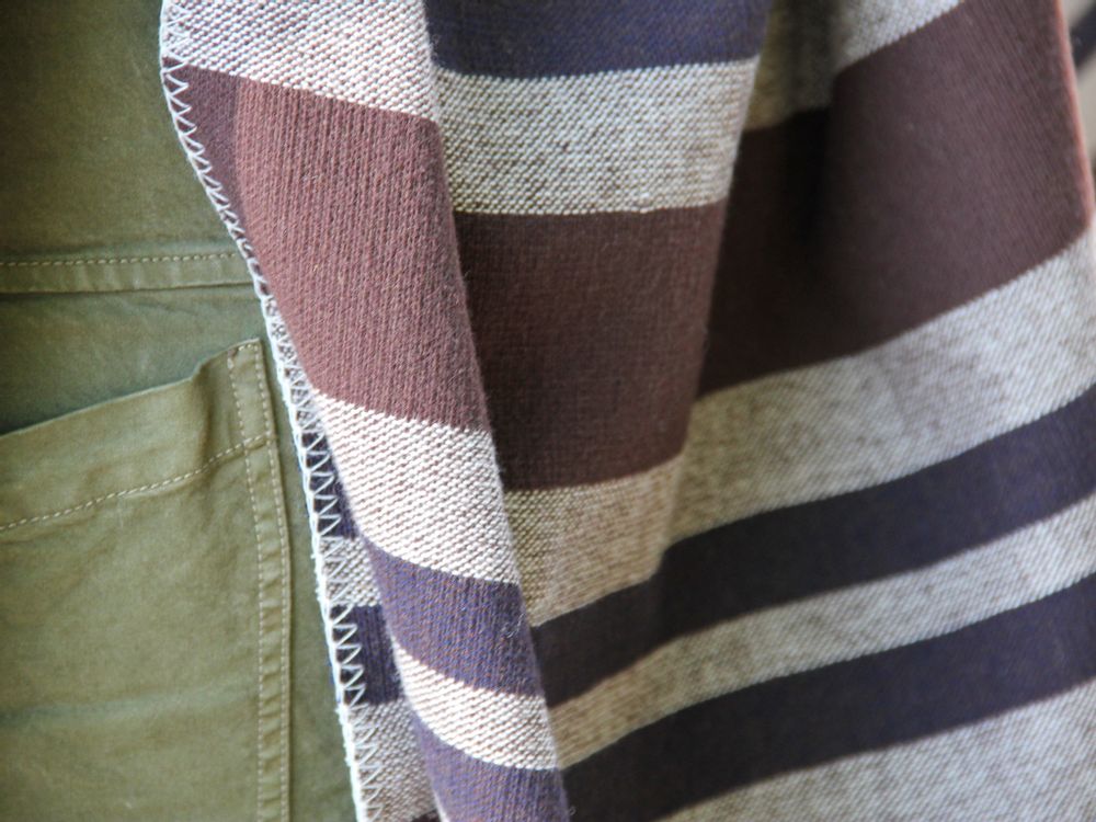 Prêt-à-porter - SAO LOURENCO PONCHO CHOCOLATE - SCHOOLOFLIFEPROJECTS