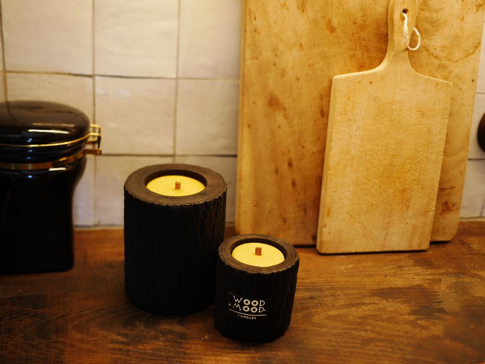 Cadeaux - Bougies en bois, WOOD MOOD - UKRAINIAN CERAMIC AND CRAFT