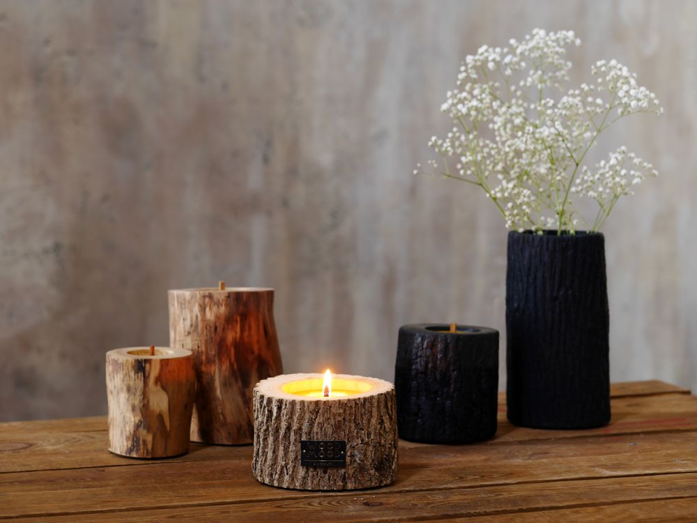 Cadeaux - Bougies en bois, WOOD MOOD - UKRAINIAN CERAMIC AND CRAFT