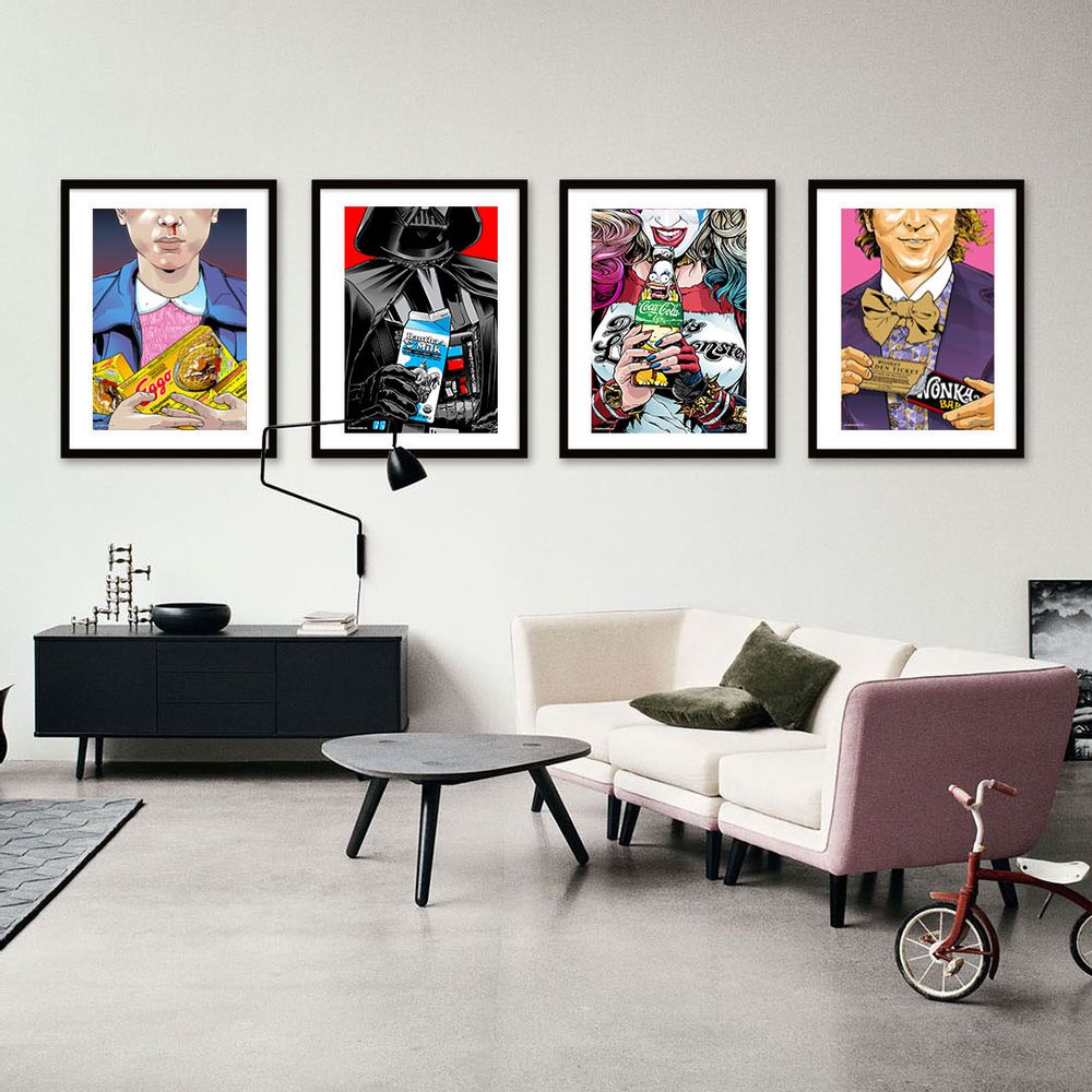 Affiches - Collection Joshua Budich - Série 2 - BLUE SHAKER