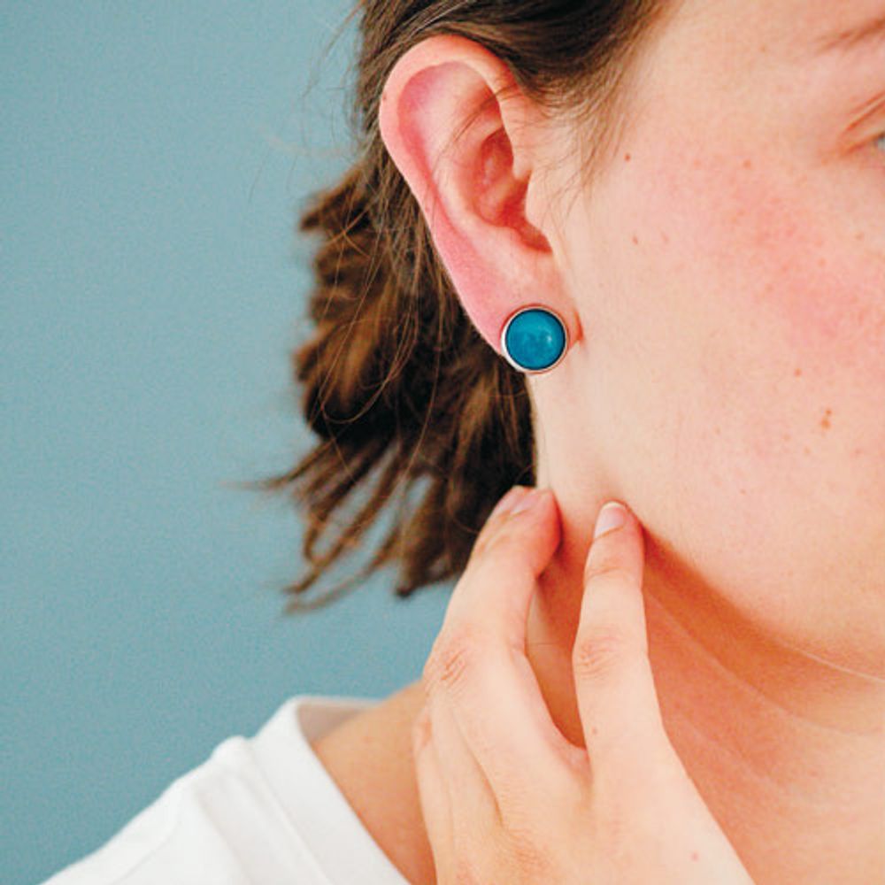 Bijoux - Boucles d'oreilles Queen Size acier chirurgical inoxydable Argenté - Botanica - LES JOLIES D'EMILIE