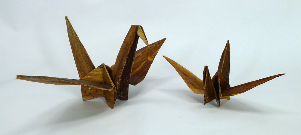 Decorative objects - STARWOOD Capiz Shell Tabletop Crane Origami - DESIGN PHILIPPINES OBJECTS