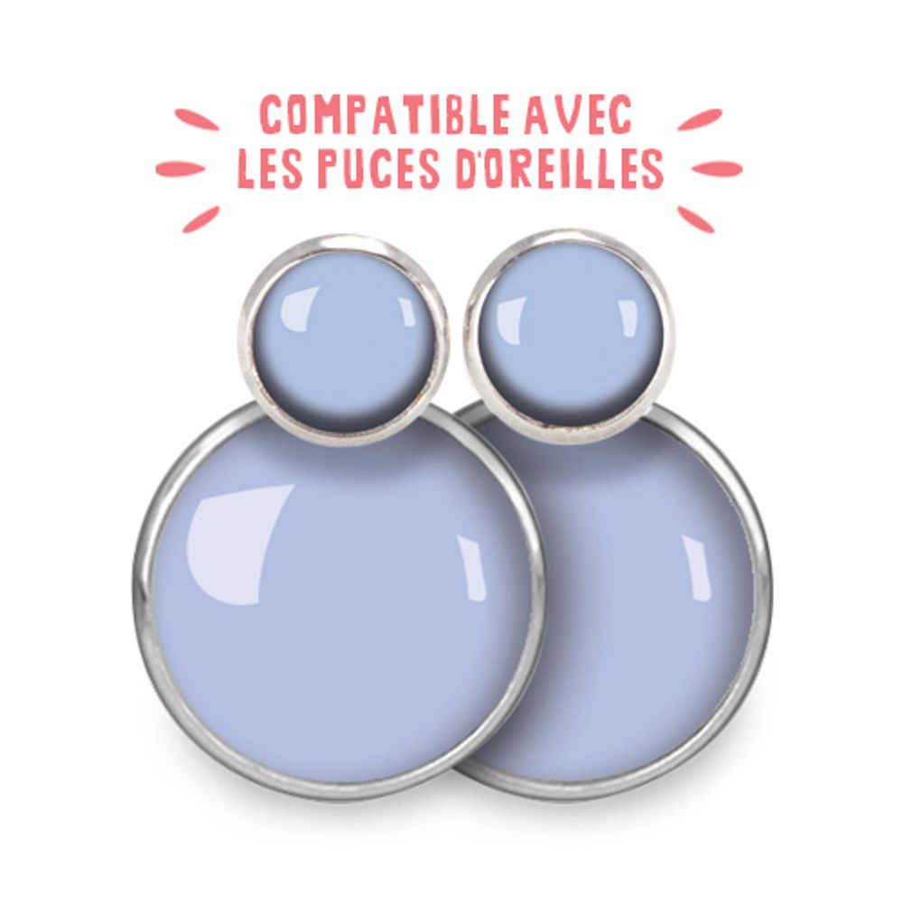 Bijoux - Nomade Billes silver Les Parisiennes Flash Lavande - LES JOLIES D'EMILIE