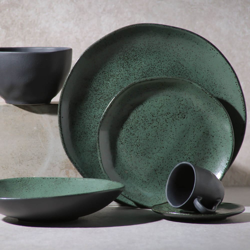 Everyday plates - ORGANIC STONEWARE ARAUCO DINNER PLATE - PORTO BRASIL CERÂMICA