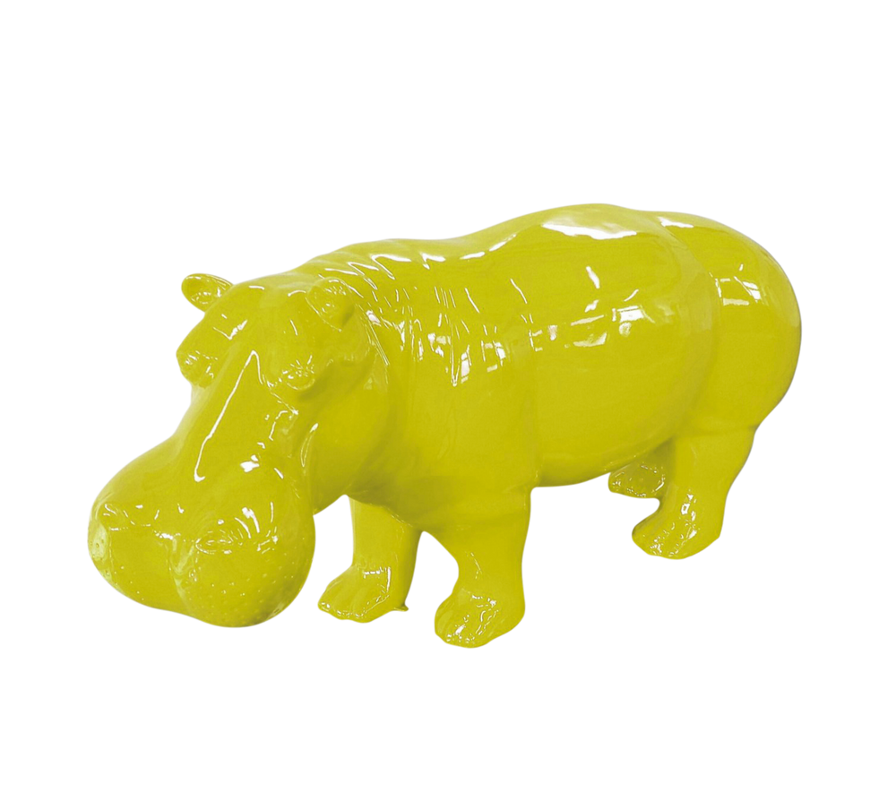 Sculptures, statuettes and miniatures - Happy Hippo Resin - GRAND DÉCOR