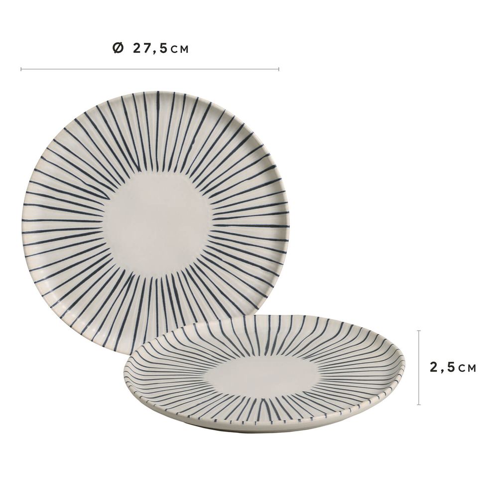 Decorative objects - BIO STONEWARE ELEMENTO DINNER PLATE - PORTO BRASIL CERÂMICA