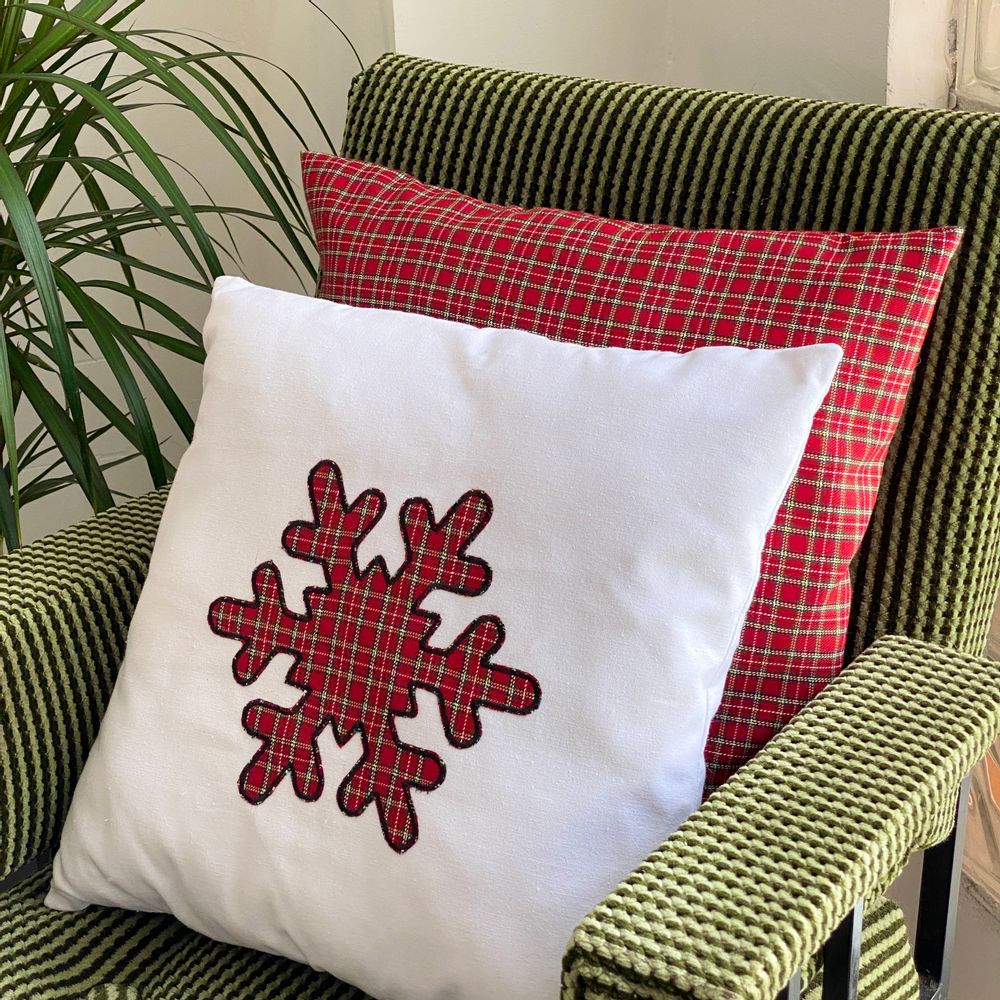 Coussins textile - Les coussins de Noël "Christmas star" - ATELIER COSTÀ