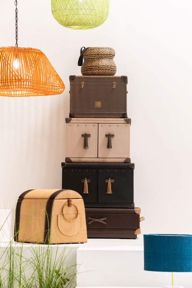Boîtes de rangement - Tabouret et rangement TADECO Home Landa T'nalak - DESIGN PHILIPPINES HOME