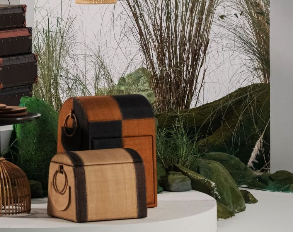 Boîtes de rangement - Tabouret et rangement TADECO Home Landa T'nalak - DESIGN PHILIPPINES HOME