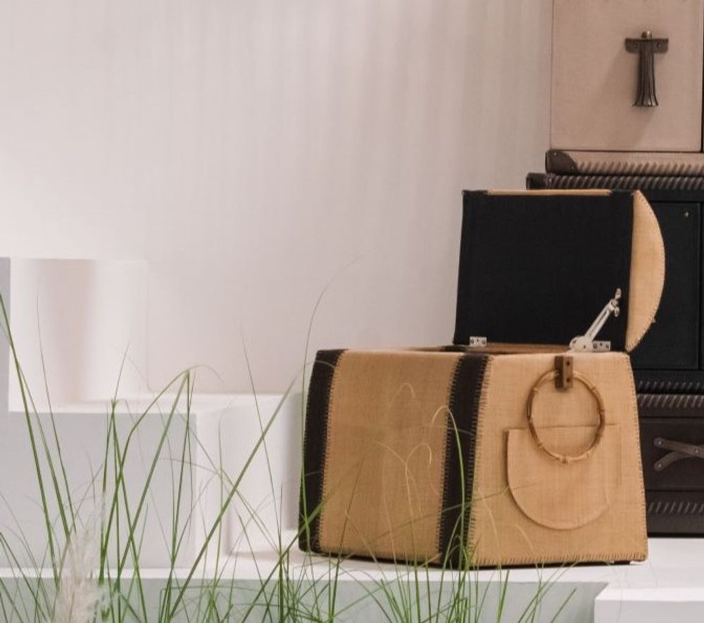 Boîtes de rangement - Tabouret et rangement TADECO Home Landa T'nalak - DESIGN PHILIPPINES HOME