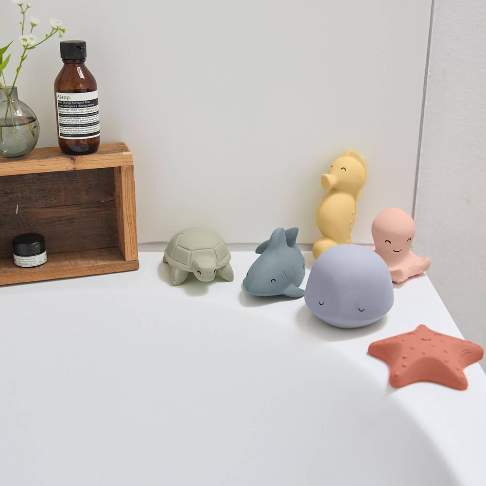 Jouets enfants - LÄSSIG Jouet de bain caoutchouc naturel - LASSIG GMBH