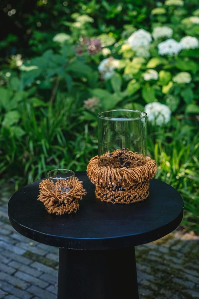 Design objects - The Oh My Gee Candle Holder - Cinnamon Black - M - Set of 4 - BAZAR BIZAR - DONT USE