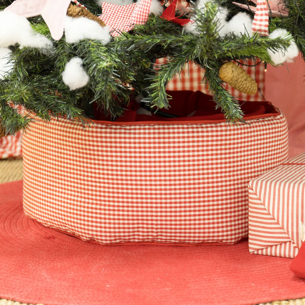Other Christmas decorations - LASTAR - New textile Christmas Tree Tip and Base Cover - MISCIMU' AMICI DI STOFFA