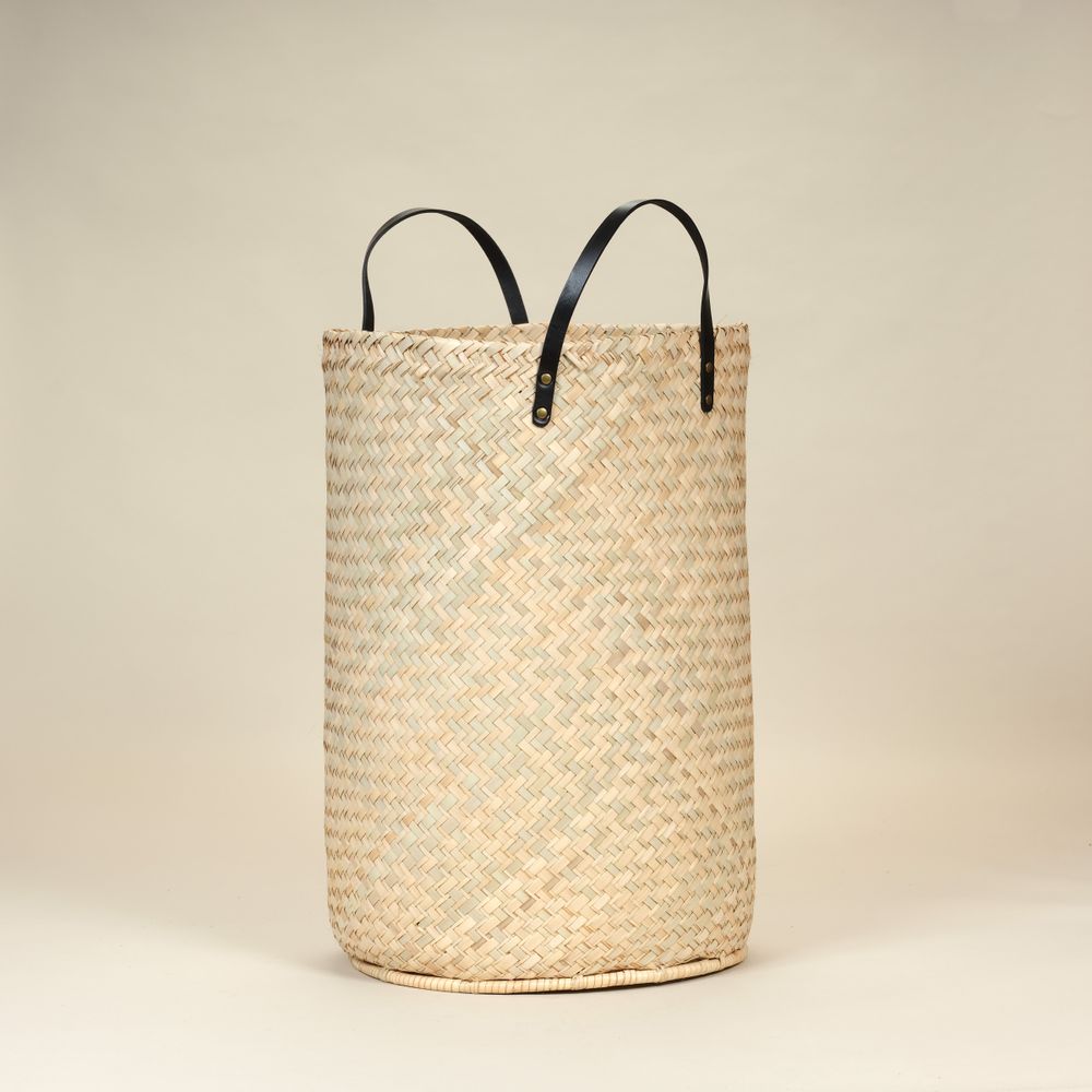 Chambres d'hôtels - Panier à linge avec anses, Afrique du Sud - AS'ART A SENSE OF CRAFTS