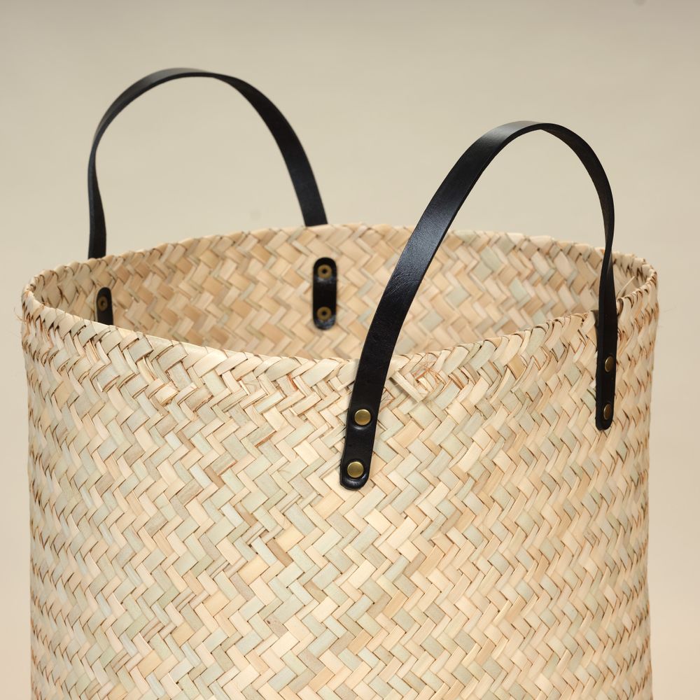 Chambres d'hôtels - Panier à linge avec anses, Afrique du Sud - AS'ART A SENSE OF CRAFTS