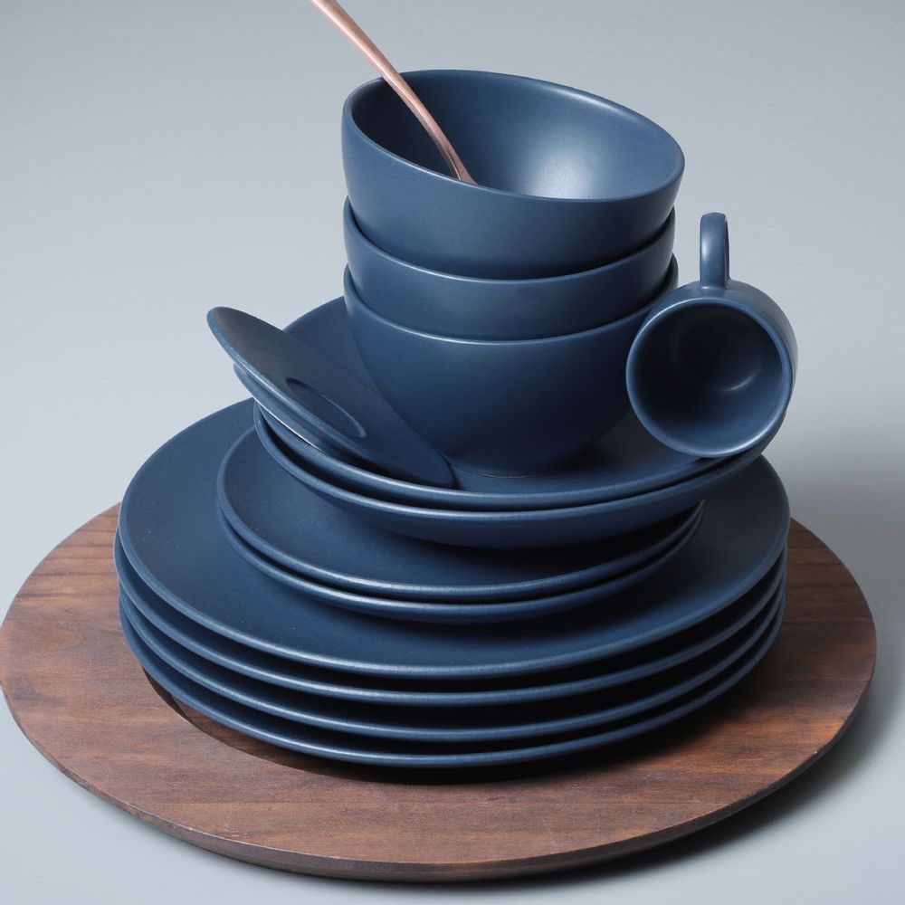 Everyday plates - STONEWARE BOREAL COUP DINNER PLATE - PORTO BRASIL CERÂMICA