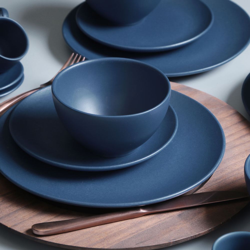 Everyday plates - STONEWARE BOREAL COUP DINNER PLATE - PORTO BRASIL CERÂMICA